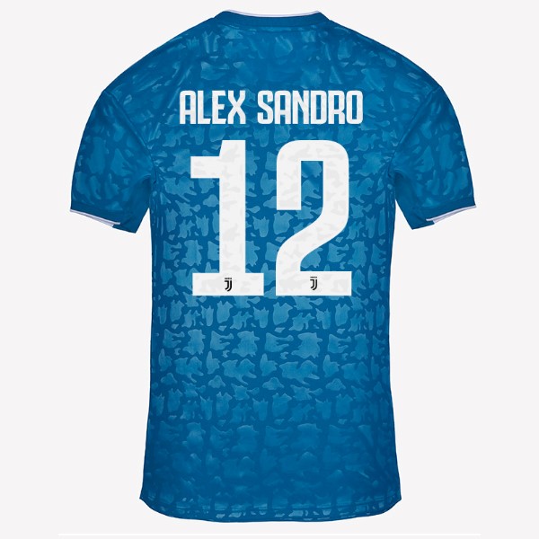 Maillot Football Juventus NO.12 Alex Sangro Third 2019-20 Bleu